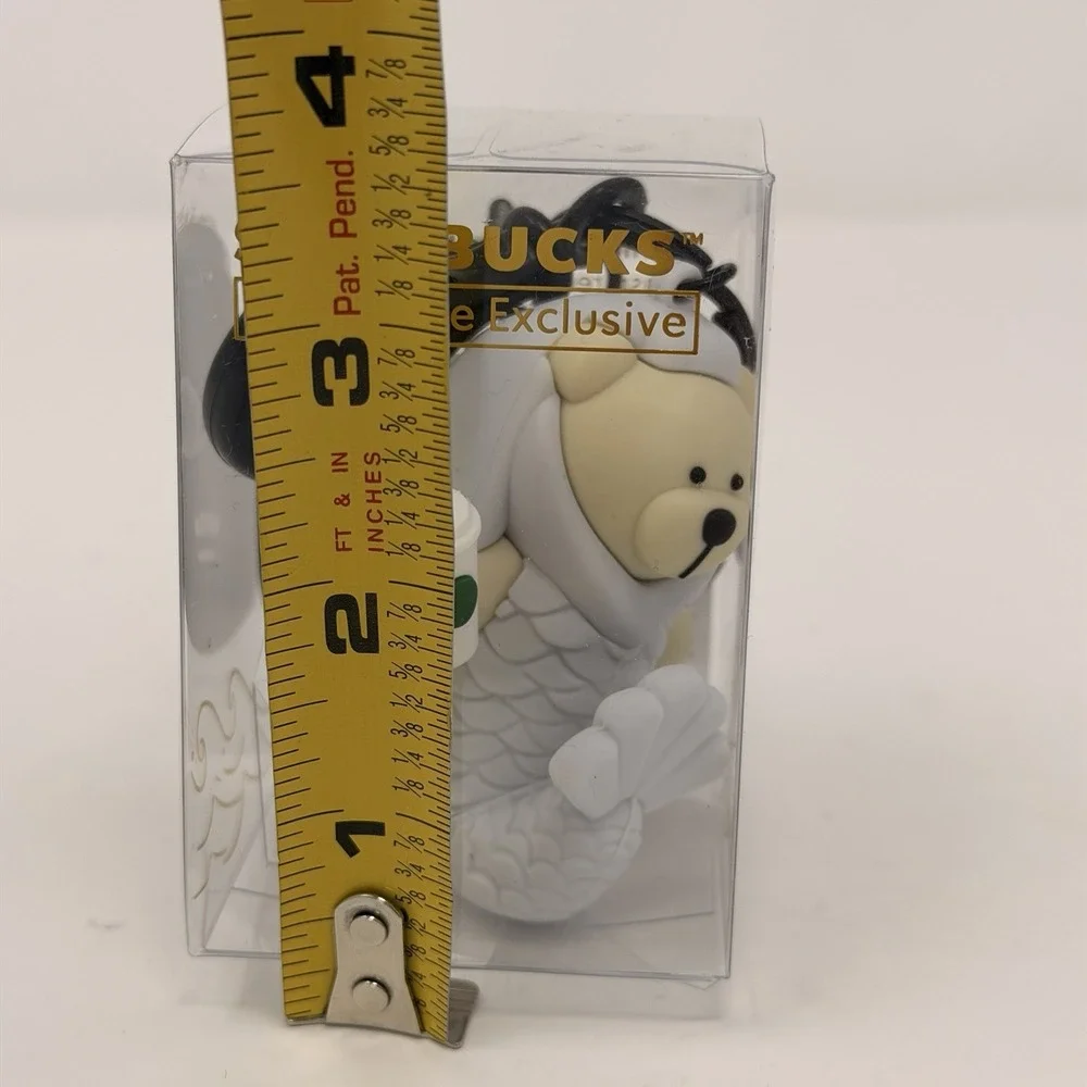 Starbucks Singapore Merlion Bearista Bear Keychain Exclusive‎ NWT Figurine 2026
